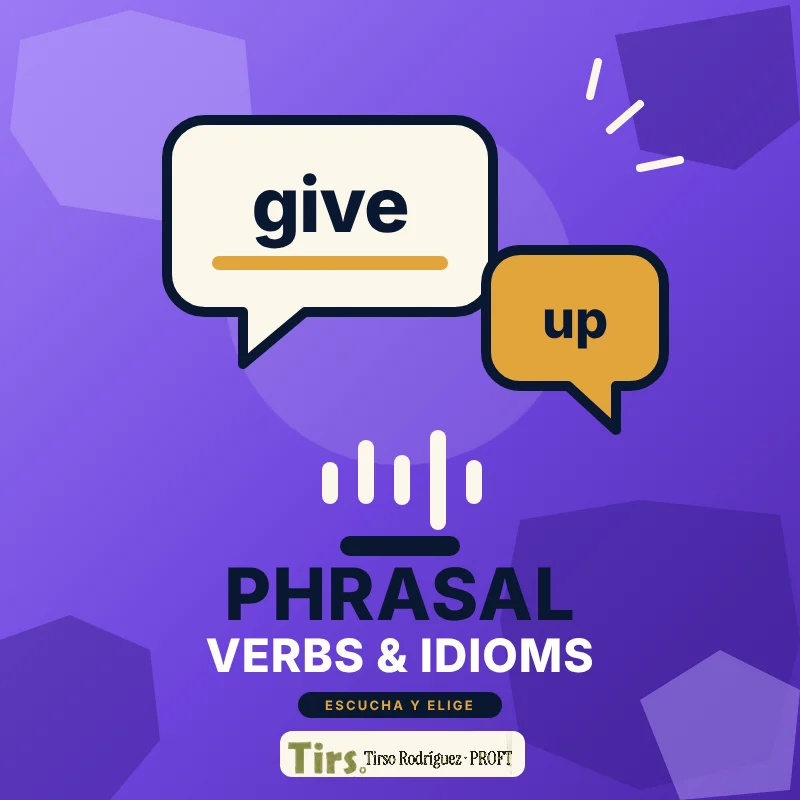Phrasal Verbs e Idioms