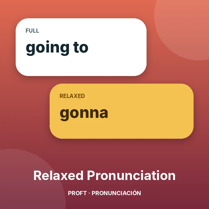 Relaxed Pronunciation