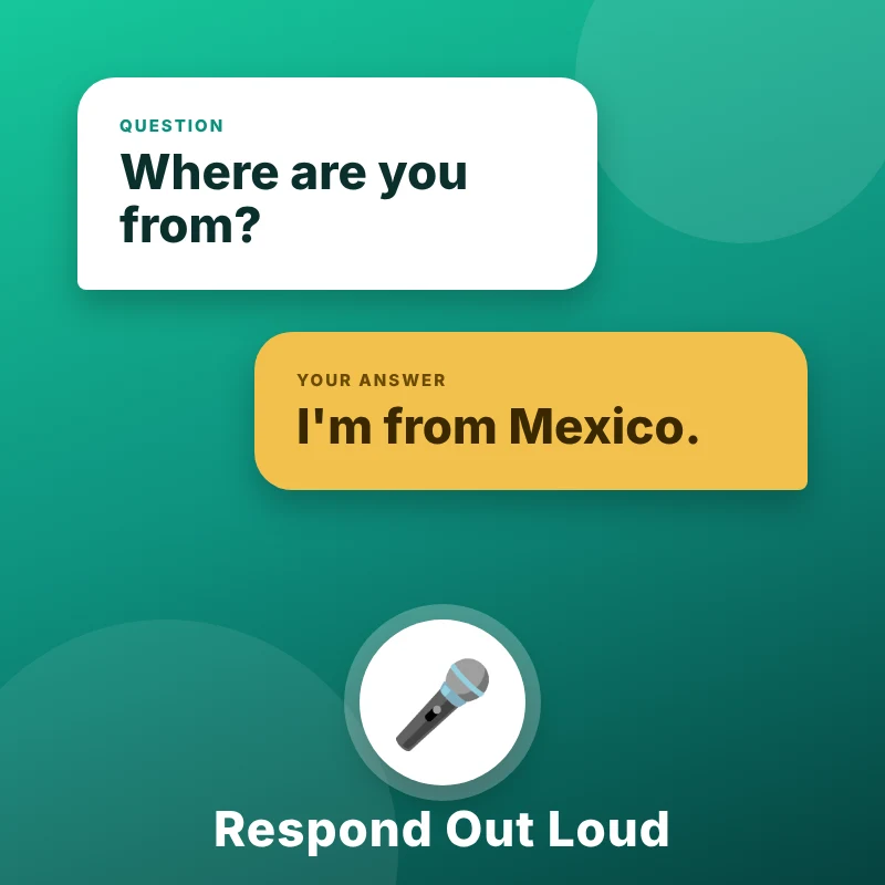 Respond Out Loud